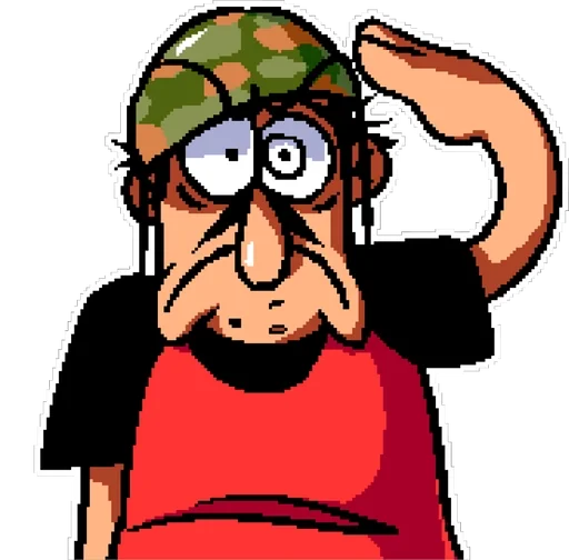 🪖 Стикер «angry italian man» для Telegram