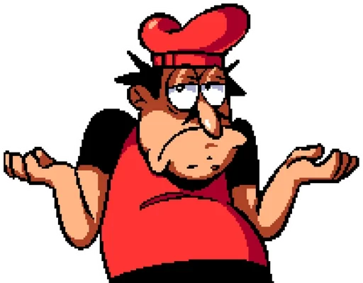 🤷 Стикер «angry italian man» для Telegram