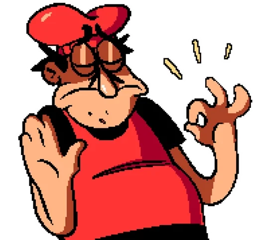 👌 Стикер «angry italian man» для Telegram