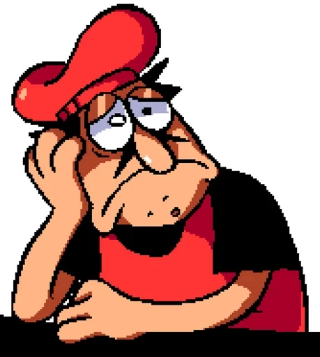 😔 Стикер «angry italian man» для Telegram