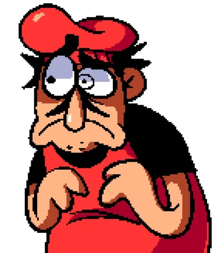 😟 Стикер «angry italian man» для Telegram