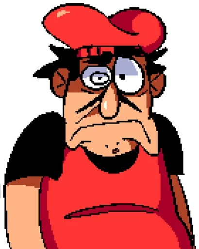 😕 Стикер «angry italian man» для Telegram