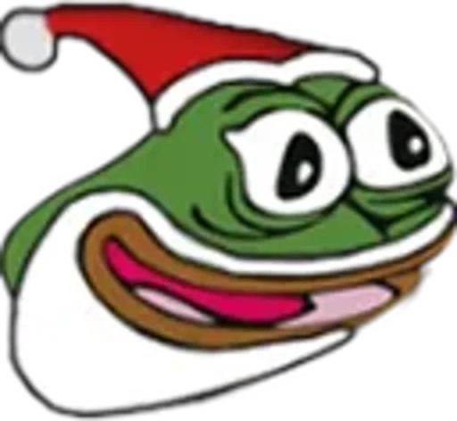 😄 Стикер «Peepo Christmas» для Telegram