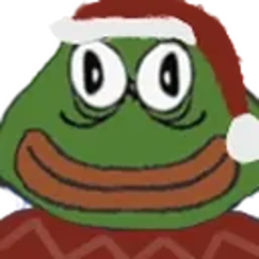 🙃 Стикер «Peepo Christmas» для Telegram