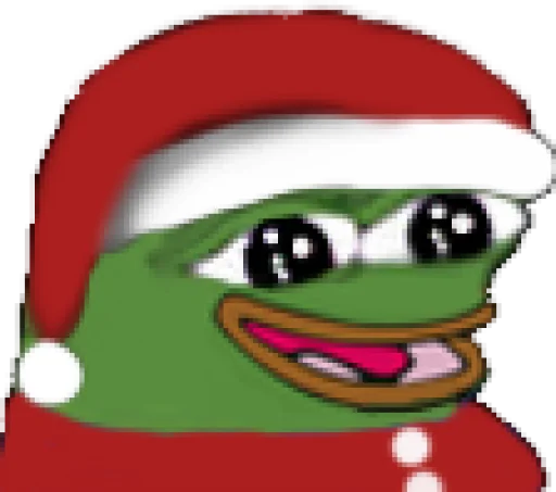 😄 Стикер «Peepo Christmas» для Telegram