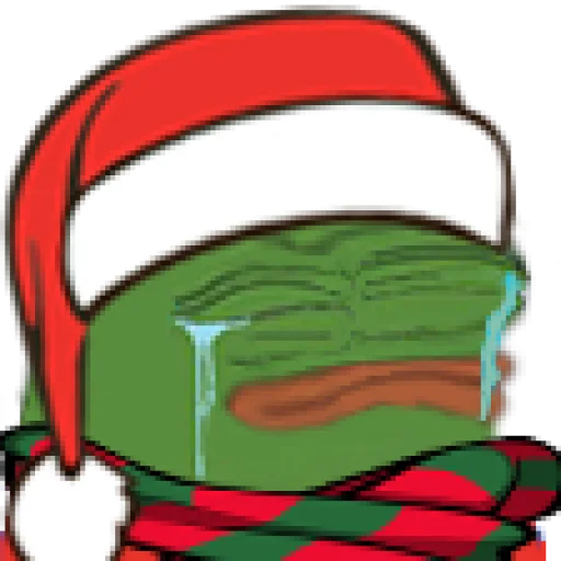 😢 Стикер «Peepo Christmas» для Telegram
