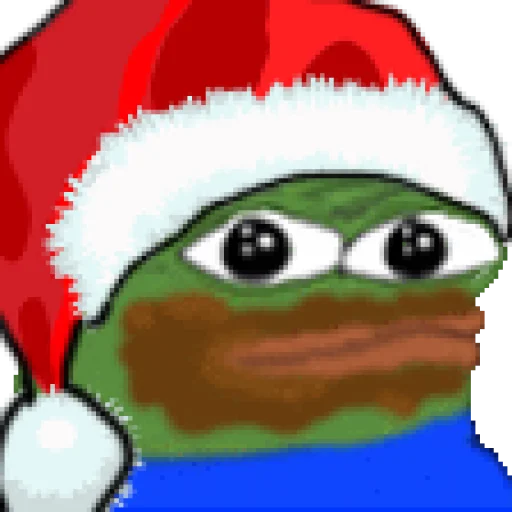 💩 Стикер «Peepo Christmas» для Telegram