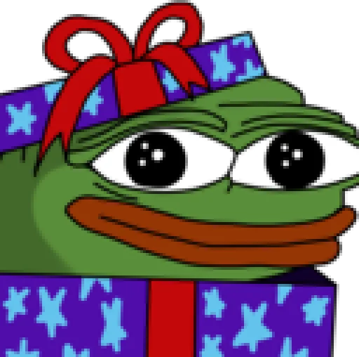 🎁 Стикер «Peepo Christmas» для Telegram