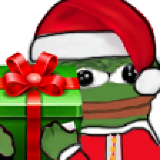 🎁 Стикер «Peepo Christmas» для Telegram