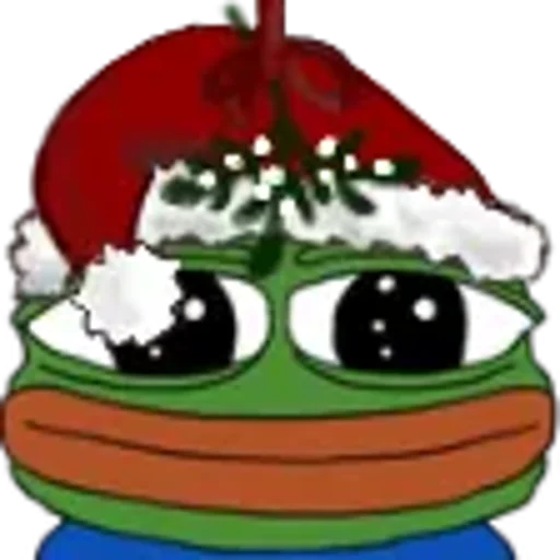 😄 Стикер «Peepo Christmas» для Telegram