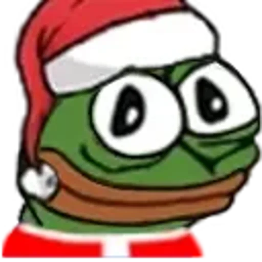 😳 Стикер «Peepo Christmas» для Telegram