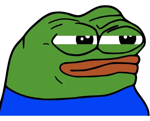 🤨 Стикер «Peepo» для Telegram