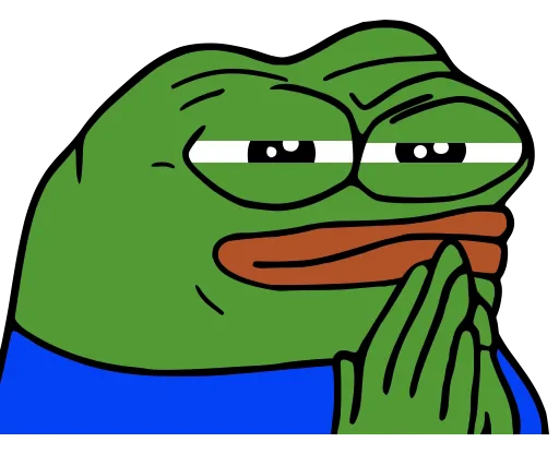 🤨 Стикер «Peepo» для Telegram