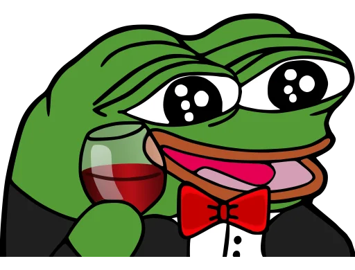 🍷 Стикер «Peepo» для Telegram