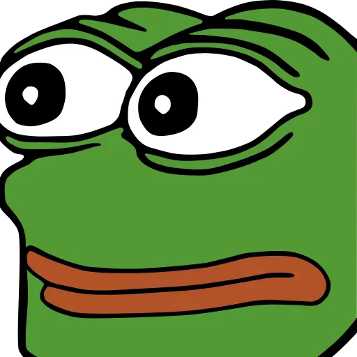 😐 Стикер «Peepo» для Telegram
