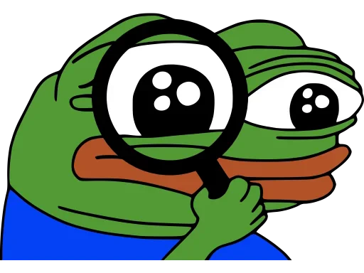 🔍 Стикер «Peepo» для Telegram