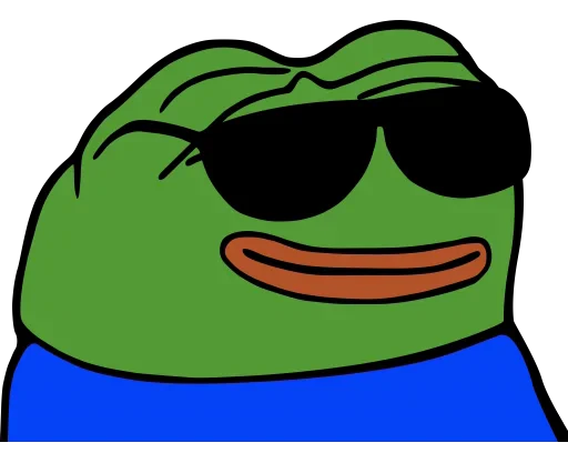 😎 Стикер «Peepo» для Telegram