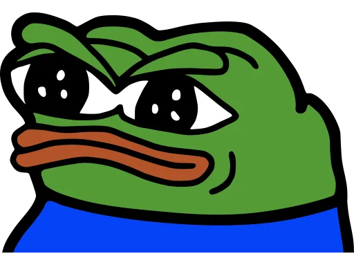 🤨 Стикер «Peepo» для Telegram