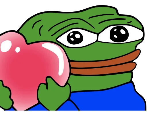 ❤️ Стикер «Peepo» для Telegram