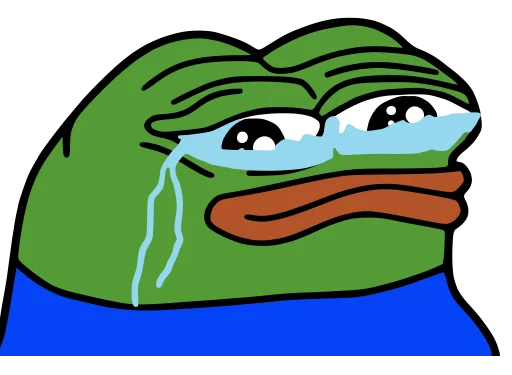 😭 Стикер «Peepo» для Telegram