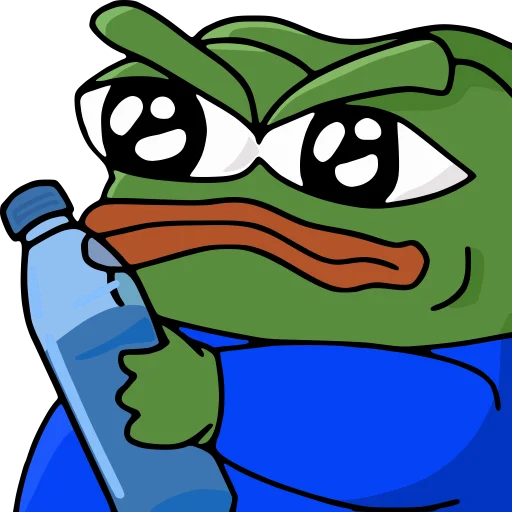 🚰 Стикер «Peepo» для Telegram