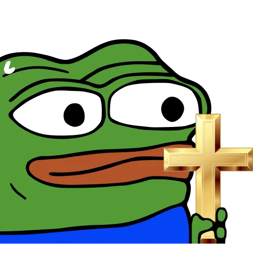 ✝️ Стикер «Peepo» для Telegram