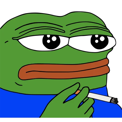 🚬 Стикер «Peepo» для Telegram
