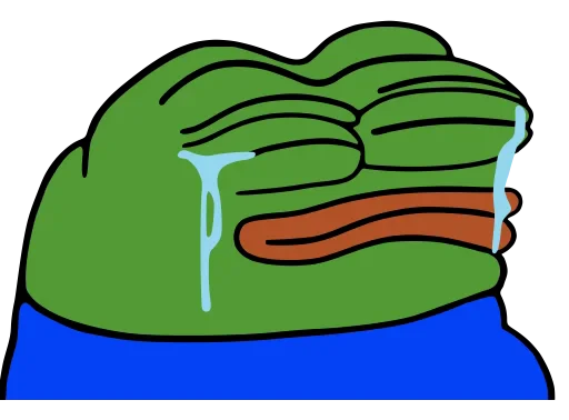 😓 Стикер «Peepo» для Telegram