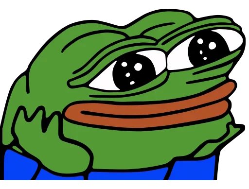 😌 Стикер «Peepo» для Telegram