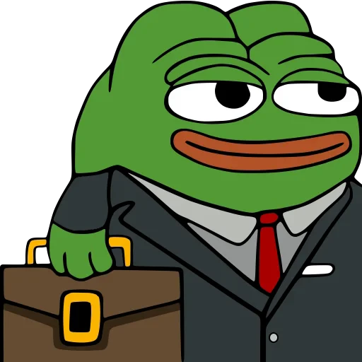 👔 Стикер «Peepo» для Telegram
