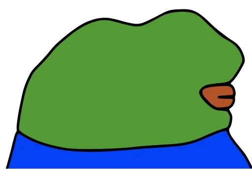 🏃‍♂️ Стикер «Peepo» для Telegram
