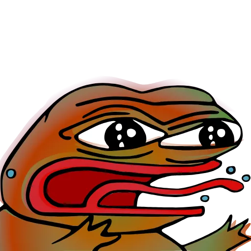 😡 Эмодзи «Peepo Pepe» для Telegram