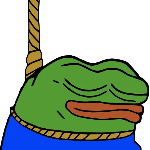 😵 Эмодзи «Peepo Pepe» для Telegram