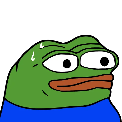 😳 Эмодзи «Peepo Pepe» для Telegram