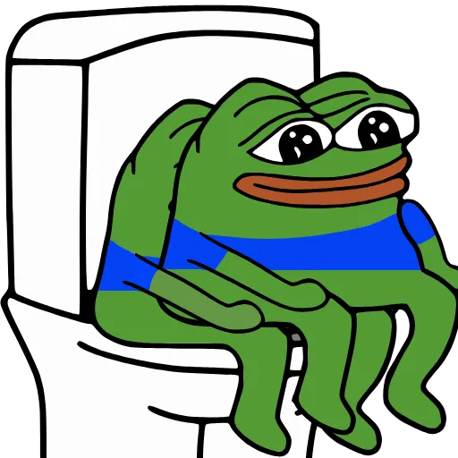 🚽 Эмодзи «Peepo Pepe» для Telegram