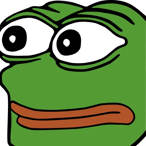 😐 Эмодзи «Peepo Pepe» для Telegram