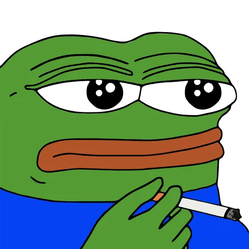 🚬 Эмодзи «Peepo Pepe» для Telegram