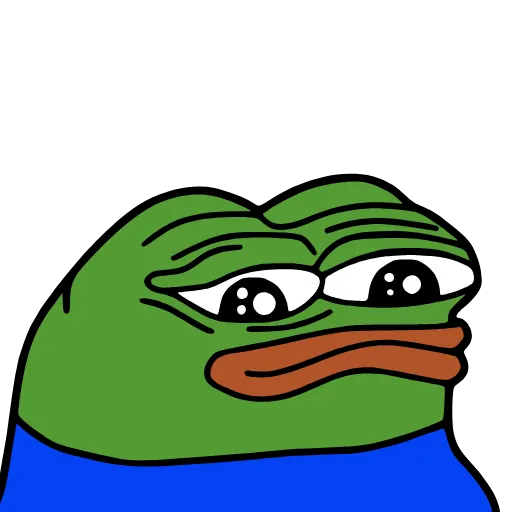 😞 Эмодзи «Peepo Pepe» для Telegram