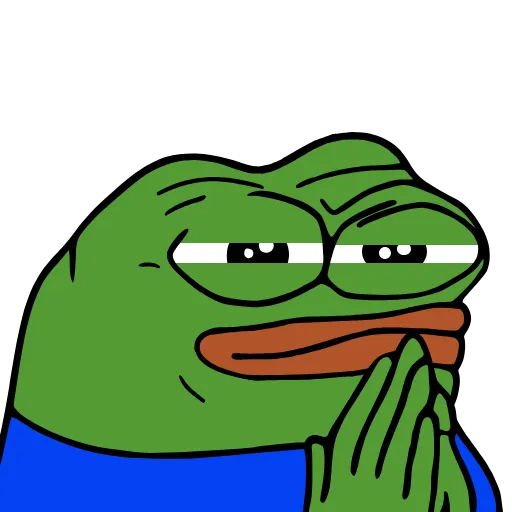 🤨 Эмодзи «Peepo Pepe» для Telegram