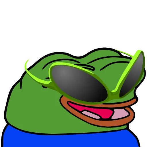 😎 Эмодзи «Peepo Pepe» для Telegram