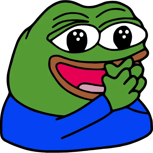 👏 Эмодзи «Peepo Pepe» для Telegram