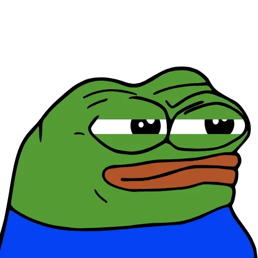 🤨 Эмодзи «Peepo Pepe» для Telegram