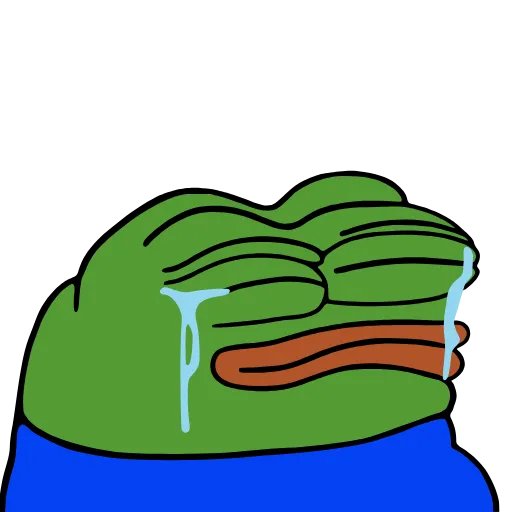 😓 Эмодзи «Peepo Pepe» для Telegram