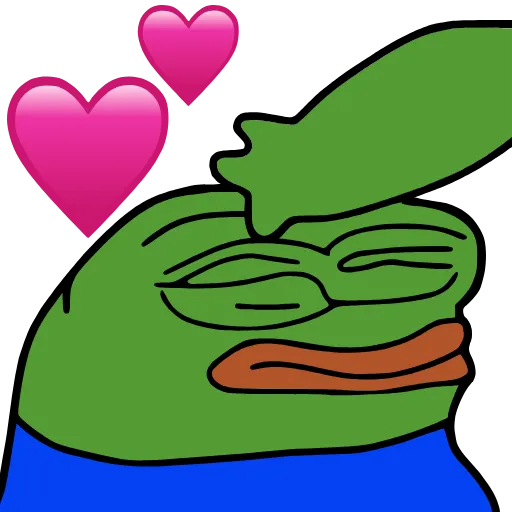 🤗 Эмодзи «Peepo Pepe» для Telegram