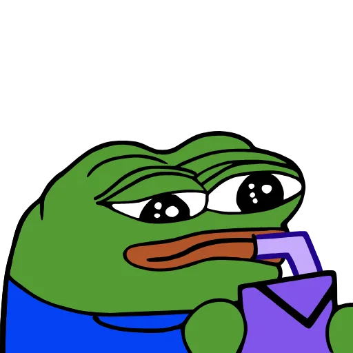 🧃 Эмодзи «Peepo Pepe» для Telegram