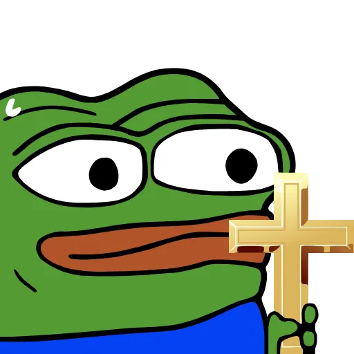 ✝️ Эмодзи «Peepo Pepe» для Telegram