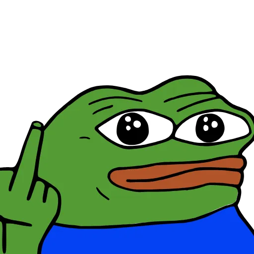 🖕 Эмодзи «Peepo Pepe» для Telegram