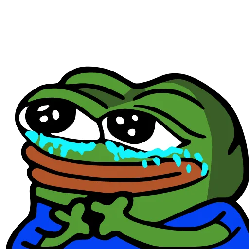 🥺 Эмодзи «Peepo Pepe» для Telegram