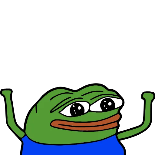 🙌 Эмодзи «Peepo Pepe» для Telegram