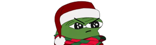 👿 Стикер «peepoNewYear 7tv» для Telegram